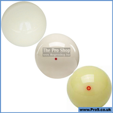 Alternate Aramith Cue Balls 2Â¼"