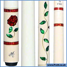 Meucci BMC Glass Rose - White Meucci BMC Glass Rose - White