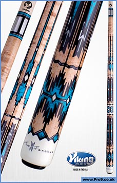 Viking Two Feather White Wolf